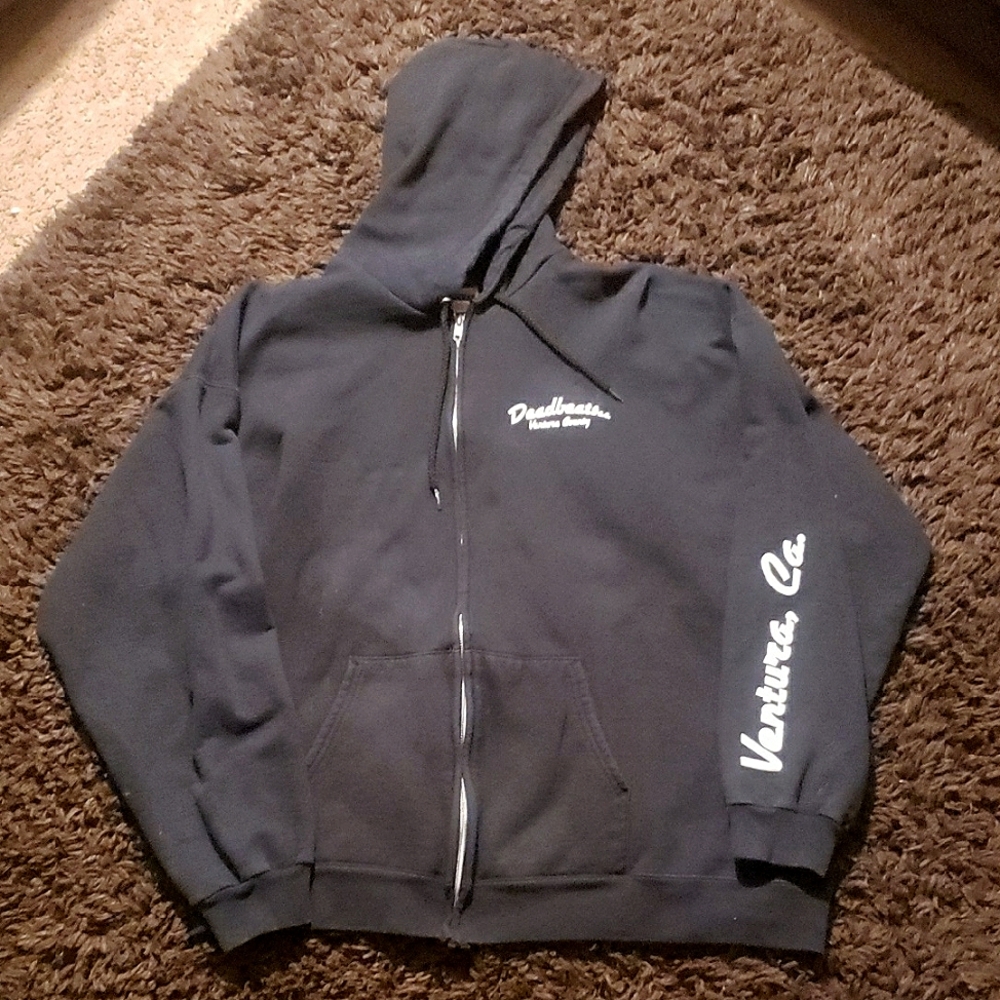 Hanes Ultimate Cotton Black Hoodie